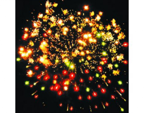 Римская свеча Р5726 Хризантема:1,2 х 8 залпов (1 шт) Русский фейерверк