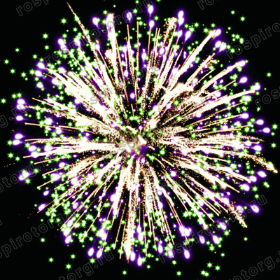 Фейерверк ОС8810 Гейша 1,1 х 88 залпов