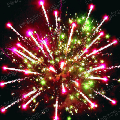 Фейерверк Р7905 "Игристое настроение" 1,25" x 48 залпов