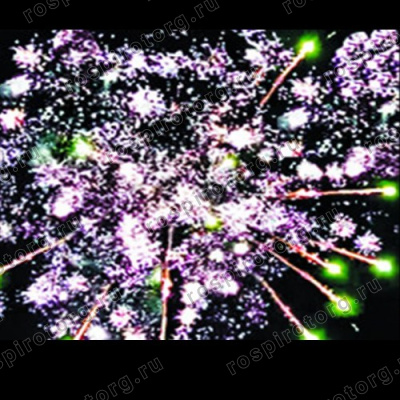 Римские свечи РК5007 Ромашка: 0,8 х 5 залпов