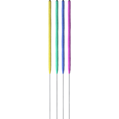 ТР158 Свеча бенгальская 170 Спектр (толстая разноцветная)