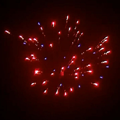 Римская свеча УПАКОВКА 2 шт. Малиновый звон 5 залпов РС5244