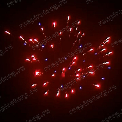 Римская свеча УПАКОВКА 2 шт. Малиновый звон 5 залпов РС5244