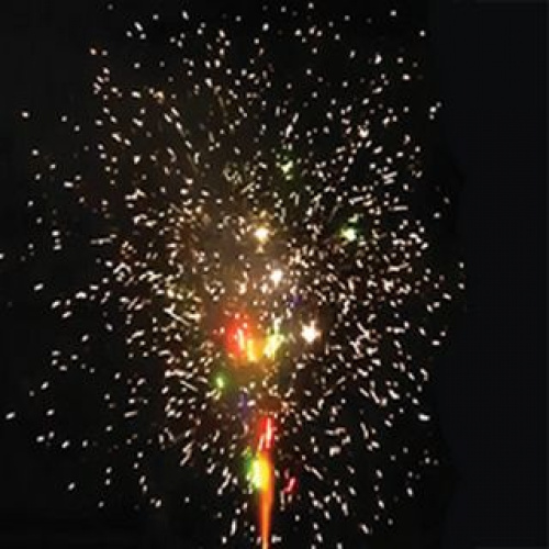 Фейерверк фонтан Р4110 Золотой вулкан