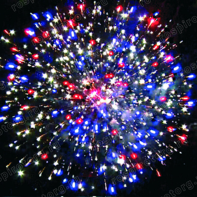 Фейерверк Р8473 Праздничный режим 1.25 х 100 залпов