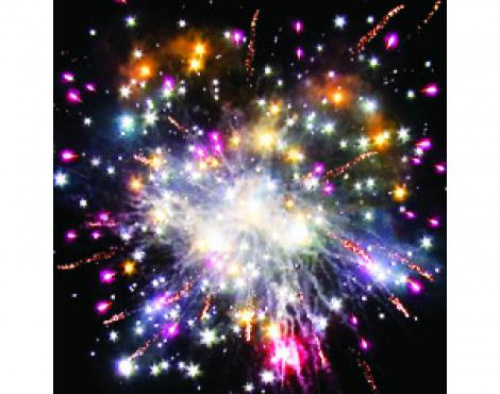 Фейерверк Р7593 У Дачи! 1,25 х 19 залпов Удачи  Русский фейерверк