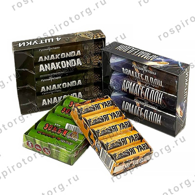 Набор мощных петард Анаконда 17 петард Мощностью Корсар-9 до Корсар-16  Русская петарда