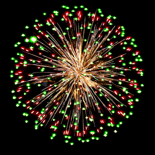 Фейерверк ОС6900 Новогодний Баттл 0,8 х 100 залпов