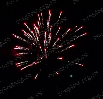 Батарея салютов Р7020 Малибу 0,7х 20 залпов Русский фейерверк Батарея салютов Р7020 Малибу 0,7х 20 залпов Русский фейерверк