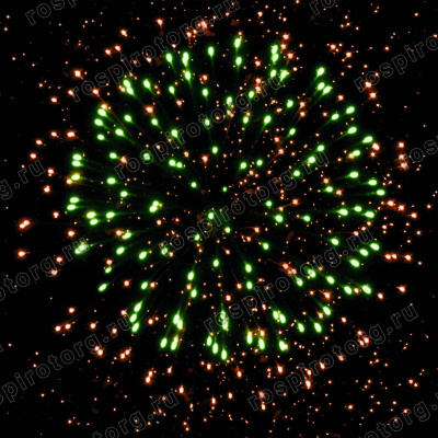 Фейерверк РС8905 Великолепный 1,25 х 150 залпов Русская пиротехника