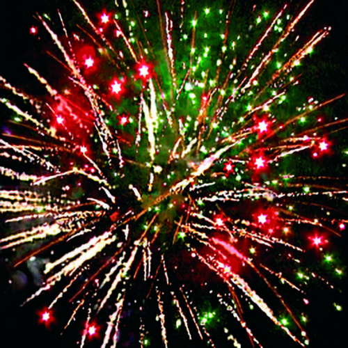 Фейерверк Р7955 Белое золото 1,25" х 60 залпов