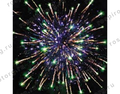 Фейерверк ЕС760 Счастливая планета 1,25 х 100 залпов