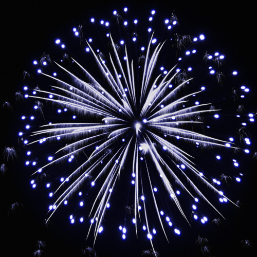 Салют РС7330 Новогодний сюрприз (1,0 х 48 залпов) Русская пиротехника /аналог Салют РС7331