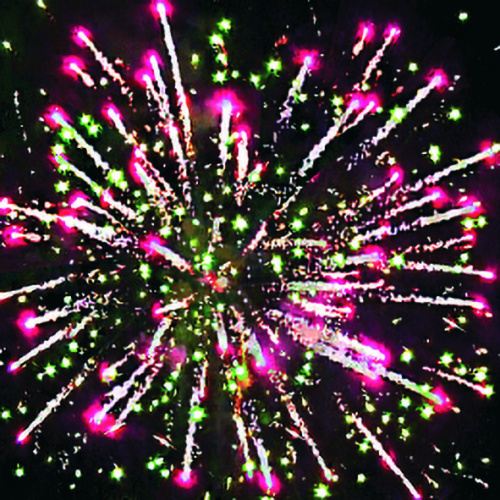 Салют Р7537 Новогодний марафон 1,0х100 залпов Русский фейерверк