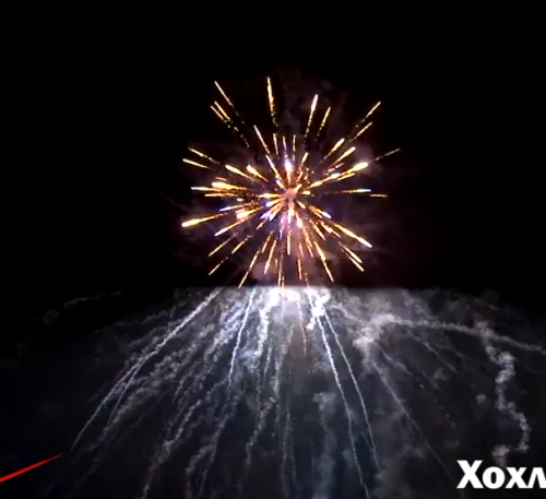 Фейерверк РС7121 Хохлома (1,1 х 25 залпов) Русская пиротехника - НОВЫЙ ЭФФЕКТ 2022/23