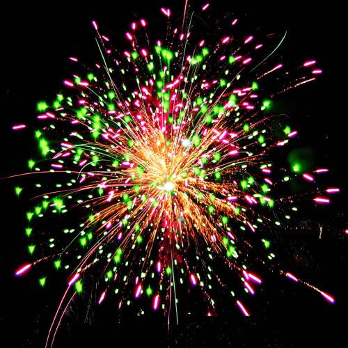 Фейерверк РС7040 Удачного нового года 1 х 12 залпов