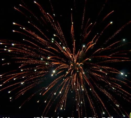 Фейерверк Р8160 Жаркая Ибица: 0,81,25 х 50 залпов