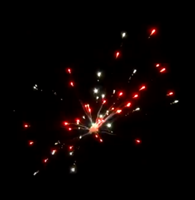 Римская свеча РС5244 Малиновый звон 5 залпов (1 шт)