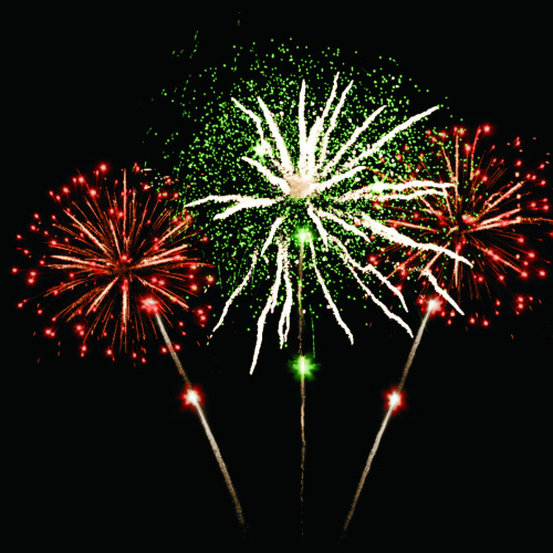 Фейерверк РС7974 Новый год к нам мчится 1,0 х 300 залпов