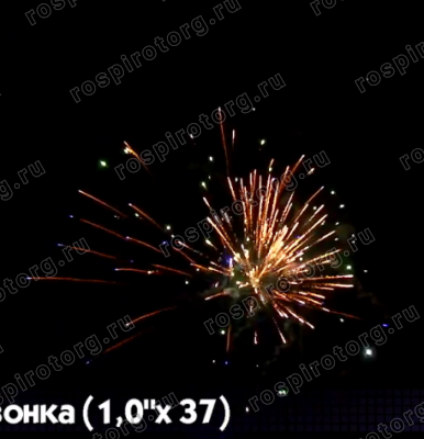 Фейерверк Р7513 Амазонка: 1,0 х 37 залпов