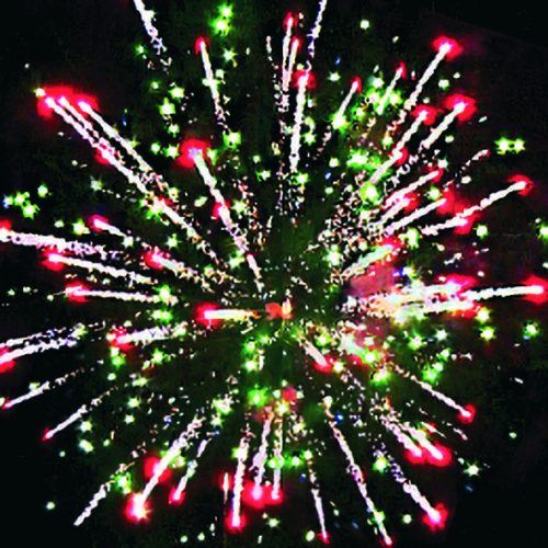 Салют Р7537 Новогодний марафон 1,0х100 залпов Русский фейерверк
