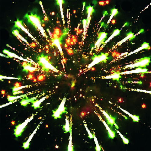 Феейерверк ЕС553 САЛЮТ ДА ЛЮБОВЬ (1,0 х 100 залпов) Русская пиротехника