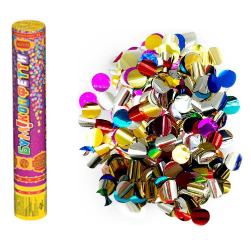 АС0133 Пневмохлопушка Бумфетти 30 см. АС0133 Пневмохлопушка Бумфетти 30 см.