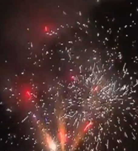 Фейерверк фонтан РС4560 Шапка Мономаха