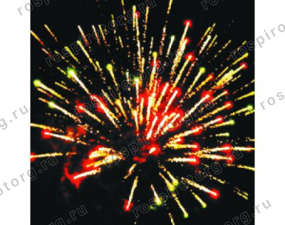 Римская свеча Р5726 Хризантема:1,2 х 8 залпов (1 шт) Русский фейерверк