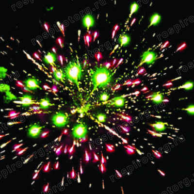 Фейерверк Р7472 18+ (1,0 х 19 залпов) Русская пиротехника