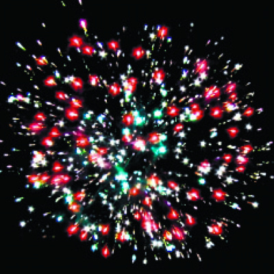 Салют Р7281 Крендель 0,8 х 25 залпов Русский фейерверк