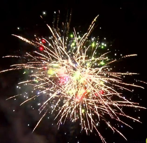 Фейерверк Р7700 Дедушка мороз: 1,25 х 24 залпа