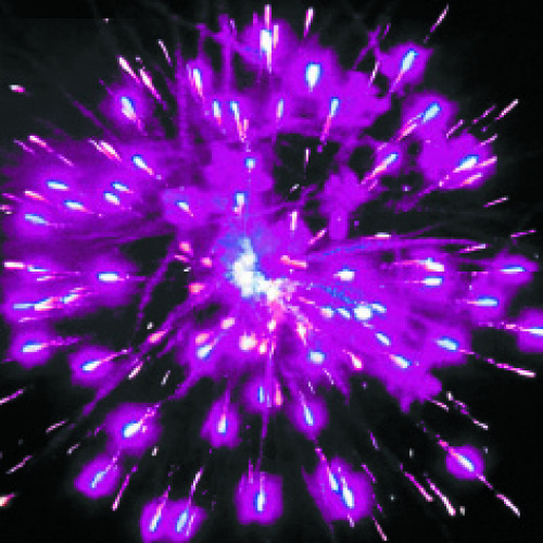 Батарея салютов Р7026 Салют-бар 0,7х 48 залпов Русский фейерверк