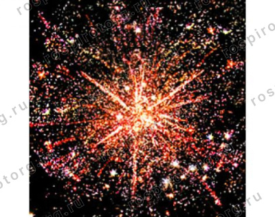 Ракеты Р2600 Метеор (1уп.*4 шт) х 4 залпа Русский фейерверк