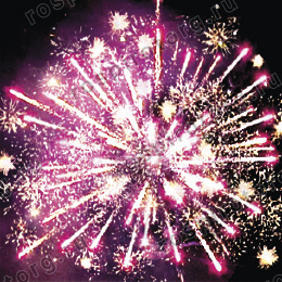 Салют Р7224 Щелкунчик Батарея салютов 0,8 х 19 залпов Русский фейерверк