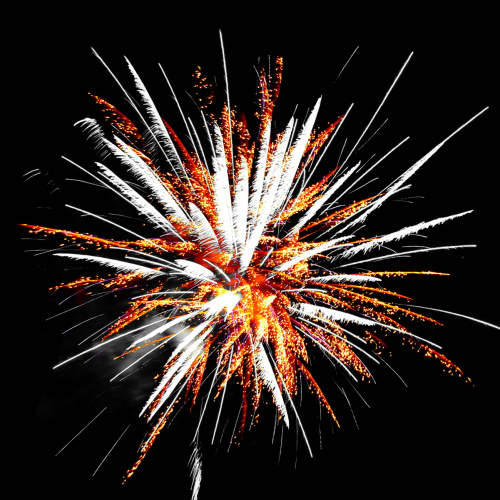 Фейерверк РС6650 Мандариновое настроение 0,9х100 залпов. Русская пиротехника