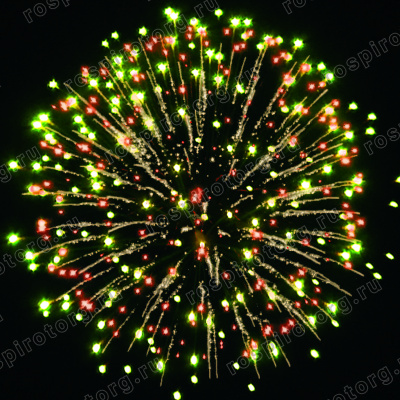 Фейерверк ОС7548 Заряд позитива 0,9 х 49 залпов