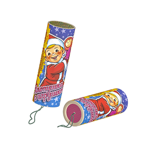 Набор 12 хлопушек на Новый год Праздничный набор (4 уп.*3 шт) конфетти с игрушкой Набор 12 хлопушек на Новый год Праздничный набор (4 уп.*3 шт) конфетти с игрушкой
