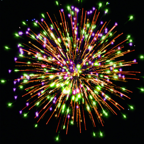 Фейерверк ОС6900 Новогодний Баттл 0,8 х 100 залпов