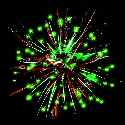 Фейерверк  РС9220 3Д:Новогоднее настроение ( 0,8"; 1,0"; 1,2"х172)