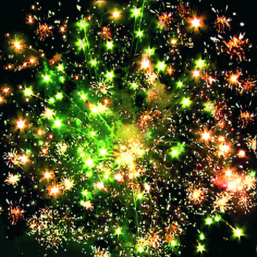 Фейерверк Р7068 Тип-топ 0,8" х 16 залпов