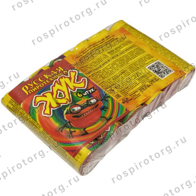 Петарды БЛОК 72 шт. Жук РС1360 (12 уп.*6 шт)