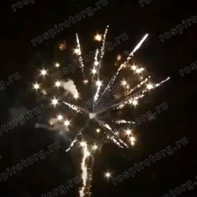 Салют Р7463 Огни на елке 1 х 16 залпов (бахи) Русский фейерверк