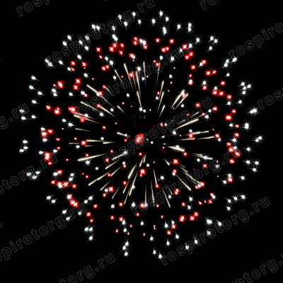 Римская свеча ОС5252 Гжель 0,76 х 8 залпов (1 шт)