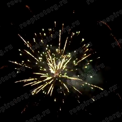 Фейерверк + фонтан Р6780 Торт с сюрпризом: 1 х 9 залпов