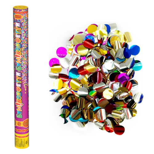 АС0153 Пневмохлопушка Бумфетти 50 см.