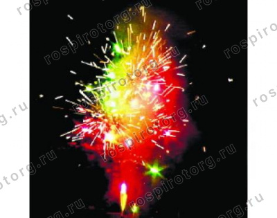 Фейерверк + фонтан Р6740 Горыныч 0,8 х 9 залпов