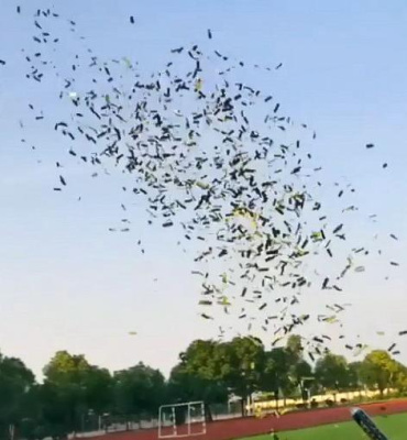 АС0156 Пневмохлопушка Чистое золото-50