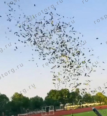 АС0156 Пневмохлопушка Чистое золото-50