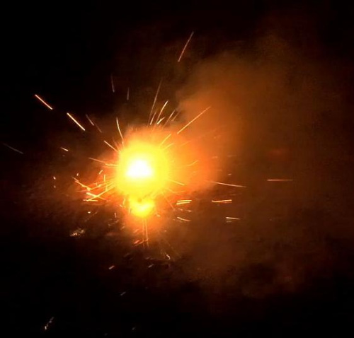 Петарды БЛОК 72 шт. Улетный жук РС1362 (12 уп.*6шт)